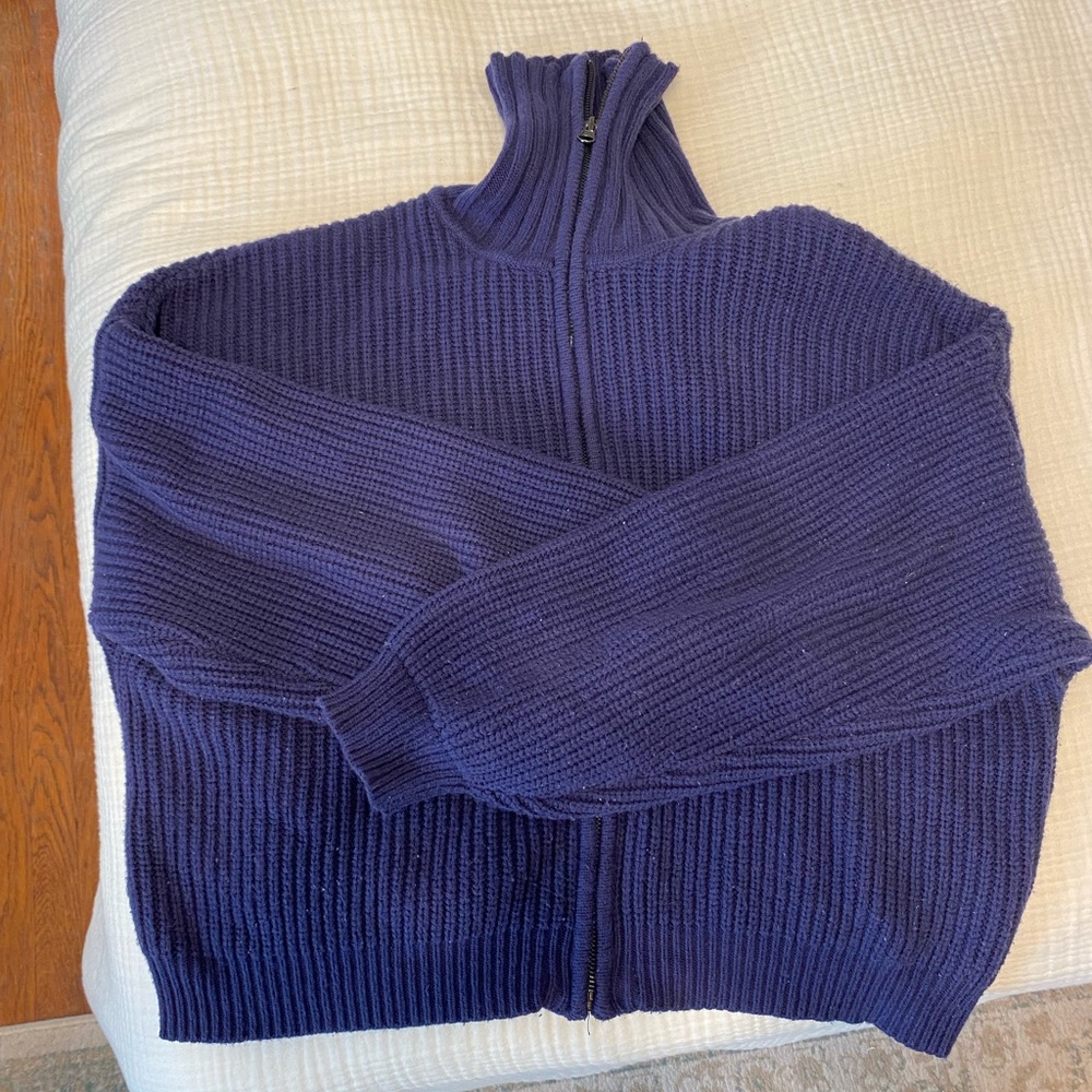 ABLE zip up cardigan